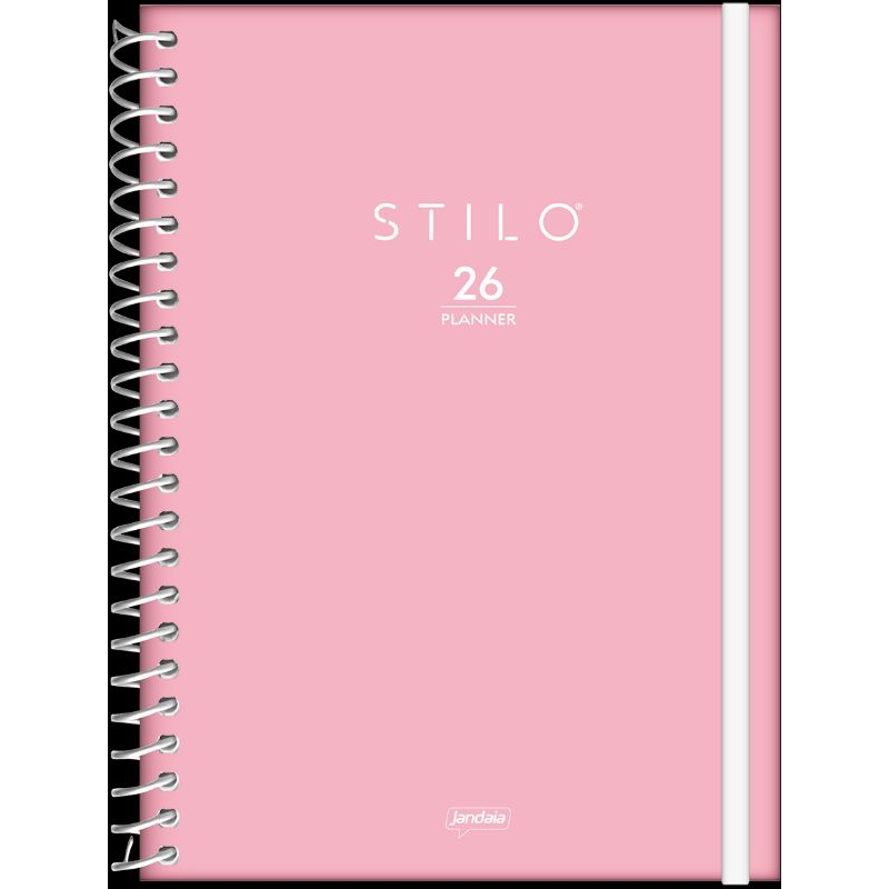 AGENDA PLANNER  STILO MODELO 2026 CALENDÁRIO ATÉ 2027