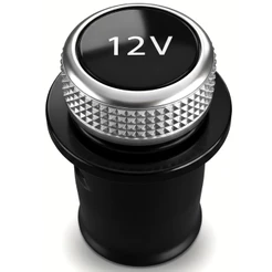 Tampa Botão Acendedor Cigarro Automotivo Universal Carregador para Audi A3 A4 BMW X1 X2 Volkswagen Polo Jetta T-Cross