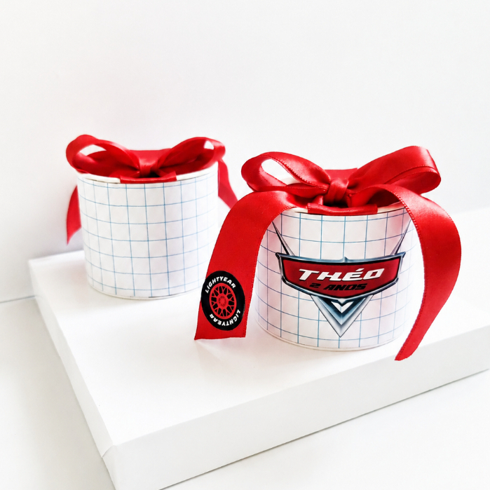 Kit Tubolatas Personalizadas 5x6 Relâmpago McQueen| Lembrancinhas para Aniversário| Festa Infantil