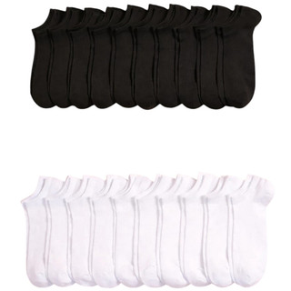 kit de meias unissex preto e branco em com elastano poliéster a pronta entrega