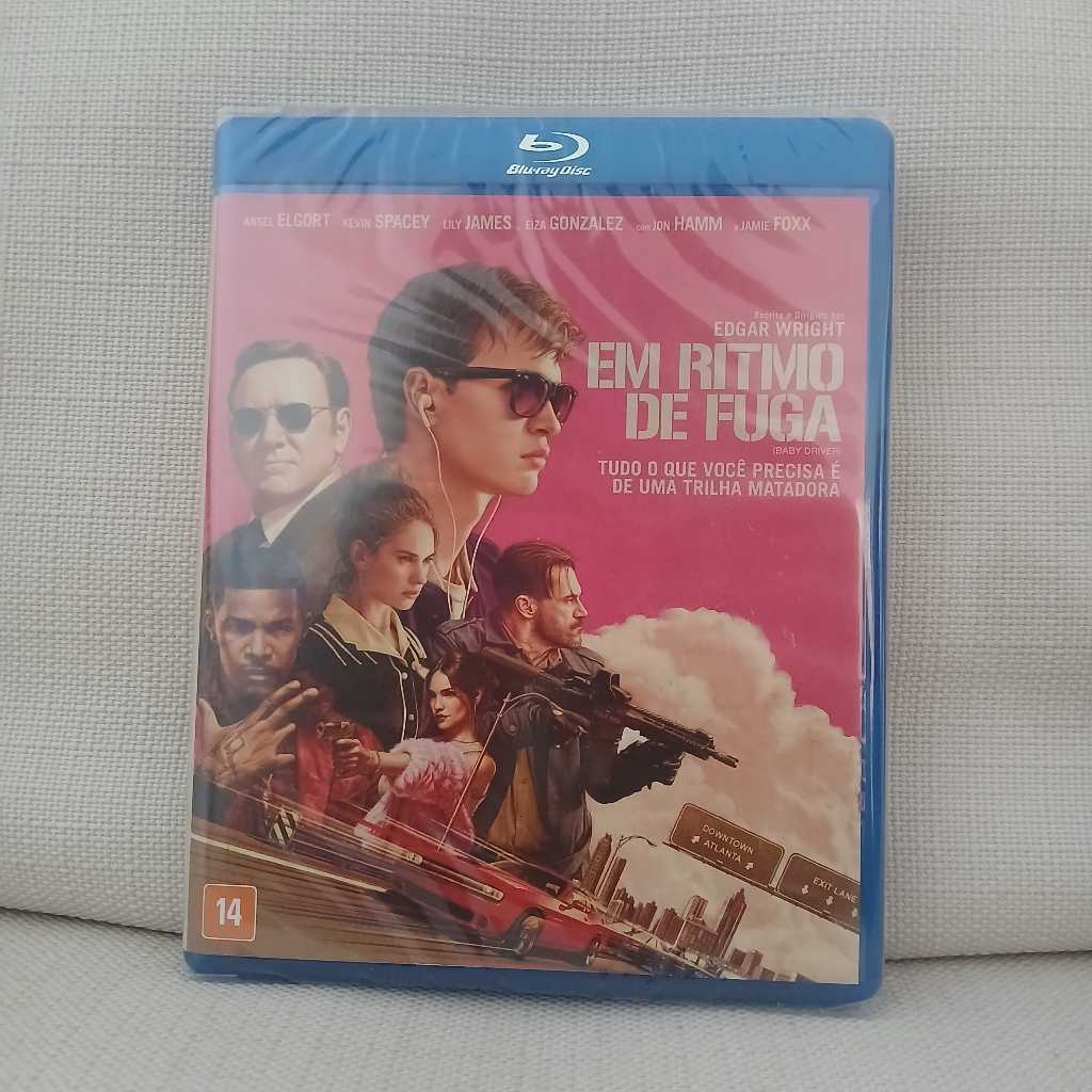 Blu-ray Em Ritmo de Fuga Original Lacrado