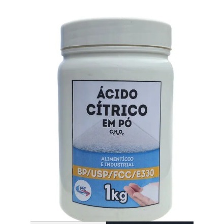 Ácido Cítrico Anidro para Misturas de 1Kg