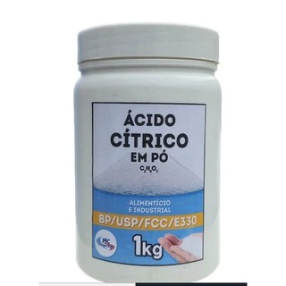 Ácido Cítrico Anidro para Misturas de 1Kg