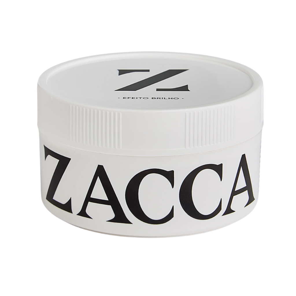 Cera Modeladora Para Cabelos Efeito Brilho - Zacca 70g Luxo