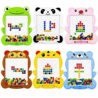 Lousa Magnética Infantil Educativa Com Caneta Jogo Interativo Colorido Brinquedo