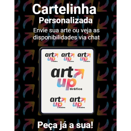Adesivo Personalizado Kit Sticker - Vinil UV