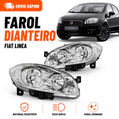 Par Farol Fiat Linea 2008 2009 2010 2011 2012 2013 2014 2015 2016
