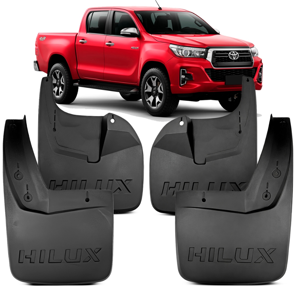 Kit Apara Barro Lameiro Dianteiro Traseiro Hilux 2016 A 2022
