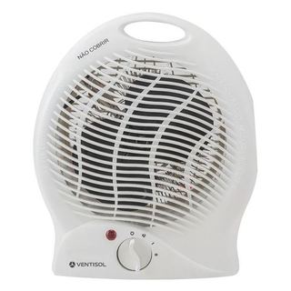 Aquecedor De Ambiente Portátil Quarto Infantil Estudio 1500w Branco 127v Aquecedor Residencial Ventisol