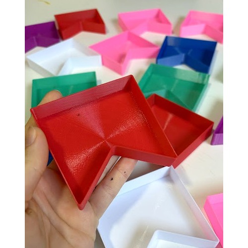 Mini Bandejas Bandeirolas Junina Copa -  8 cm (Pote, Cachepot, Lembrancinha, Brinde, Centro de Mesa)