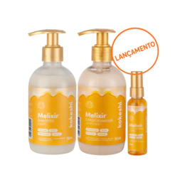 Kit Shampoo + Condicionador + Sérum Melixir Kokeshi