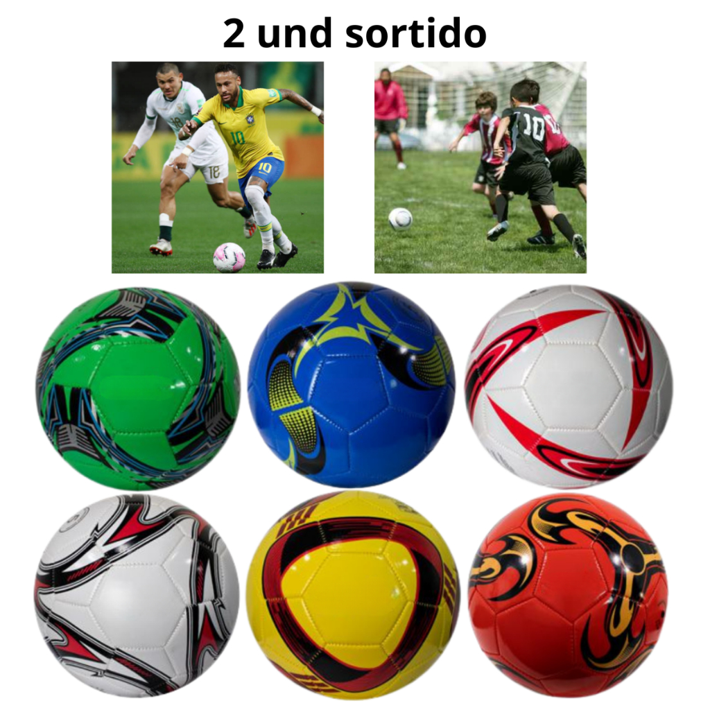 Bola Futebol Campo Areia Quadra Atacado Sortido