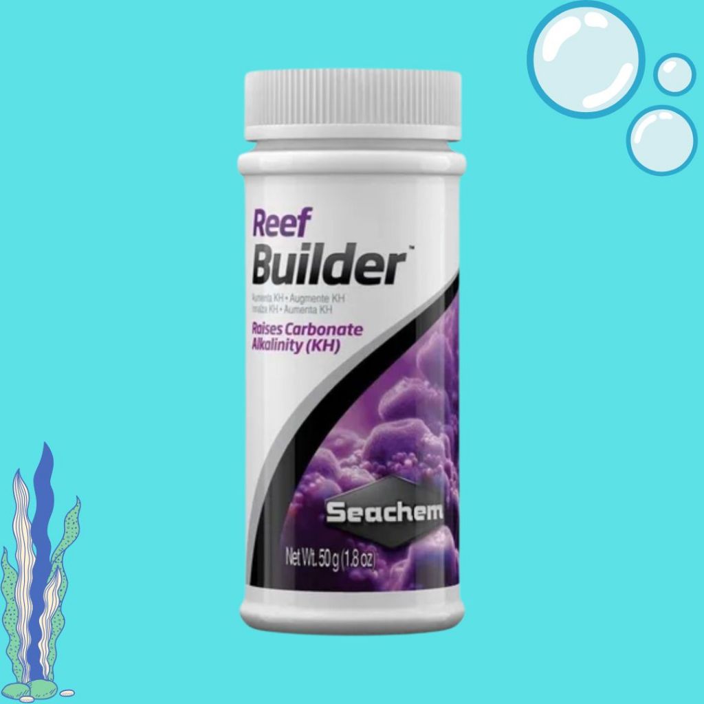 Reef Builder Aumento de KH para Aquário de Água Salgada 50g - Seachem