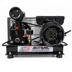 Compressor de Ar Direto Motomil 1 CV Bivolt para Ferramentas Pneumaticas e Uso Geral