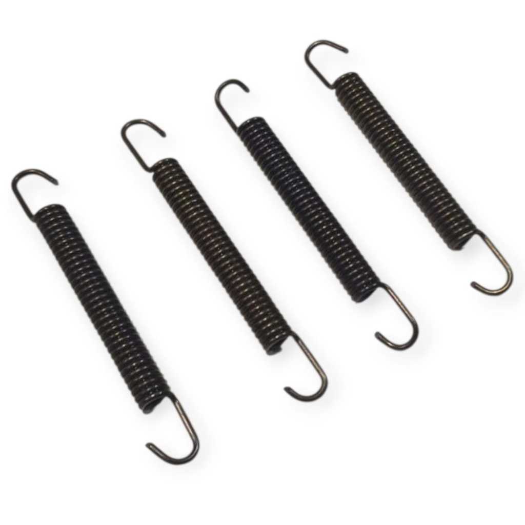 1 KIT COM 4 PEÇAS MOLA PATIM DE FREIO POP 100 POP 110i 2007/2025 BIZ 125 2006/2025