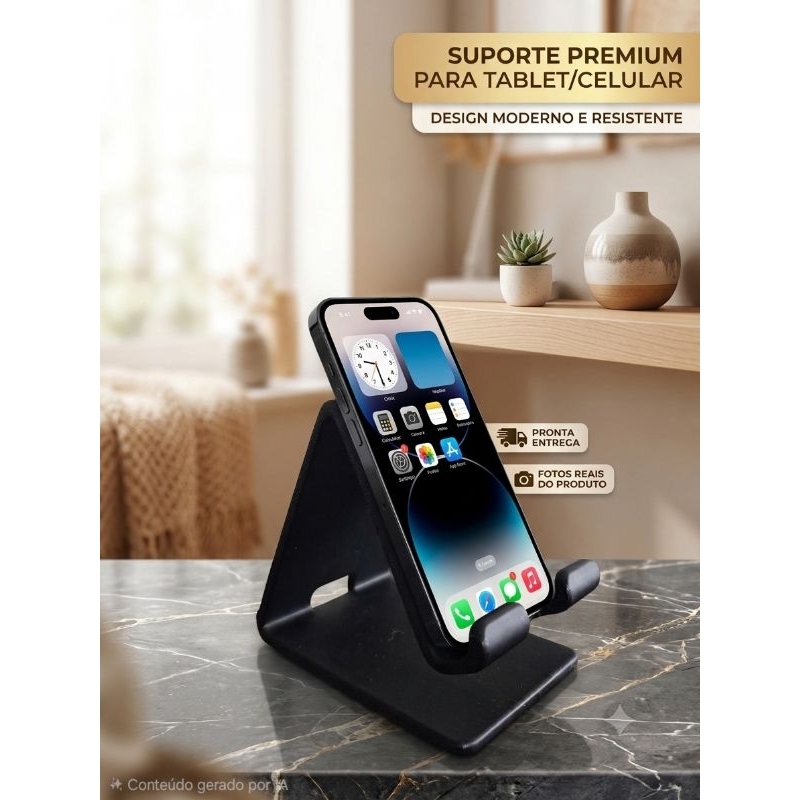 Mini Suporte para Celular e Tablet Universal - Ajustável e Antiderrapante, Dobrável e Multifuncional