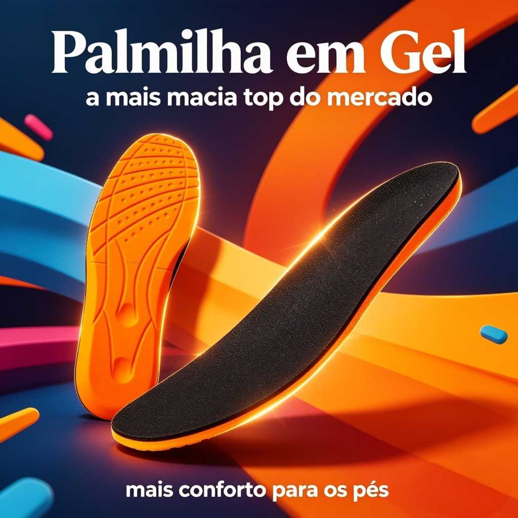 Tênis Masculino knit Casual Caminhada Leve Confortável Alfa Summit — imagem 2 de 2