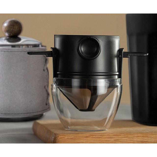 Stainless Steel Coffee Filter, 600 Grids, Reusable, Large, Paperless
