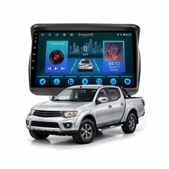 Multimídia L200 Triton Dakar 2009 A 2017 2+64gb Quadcore Carplay Android Gps Bluetooth 9p