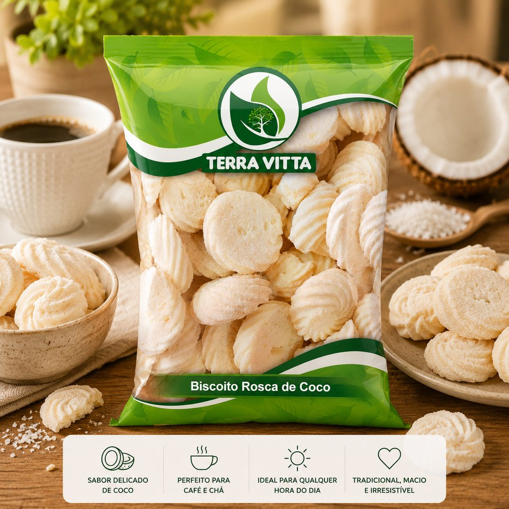 Biscoito Rosca de Coco · foto 2