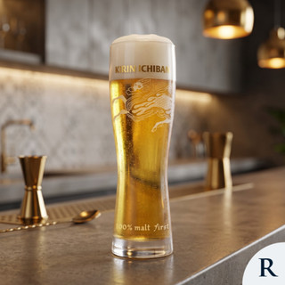 Copo de Cerveja Kirin Ichiban, Copo de Vidro 430ml Estilo Pilsen – Ruvolo