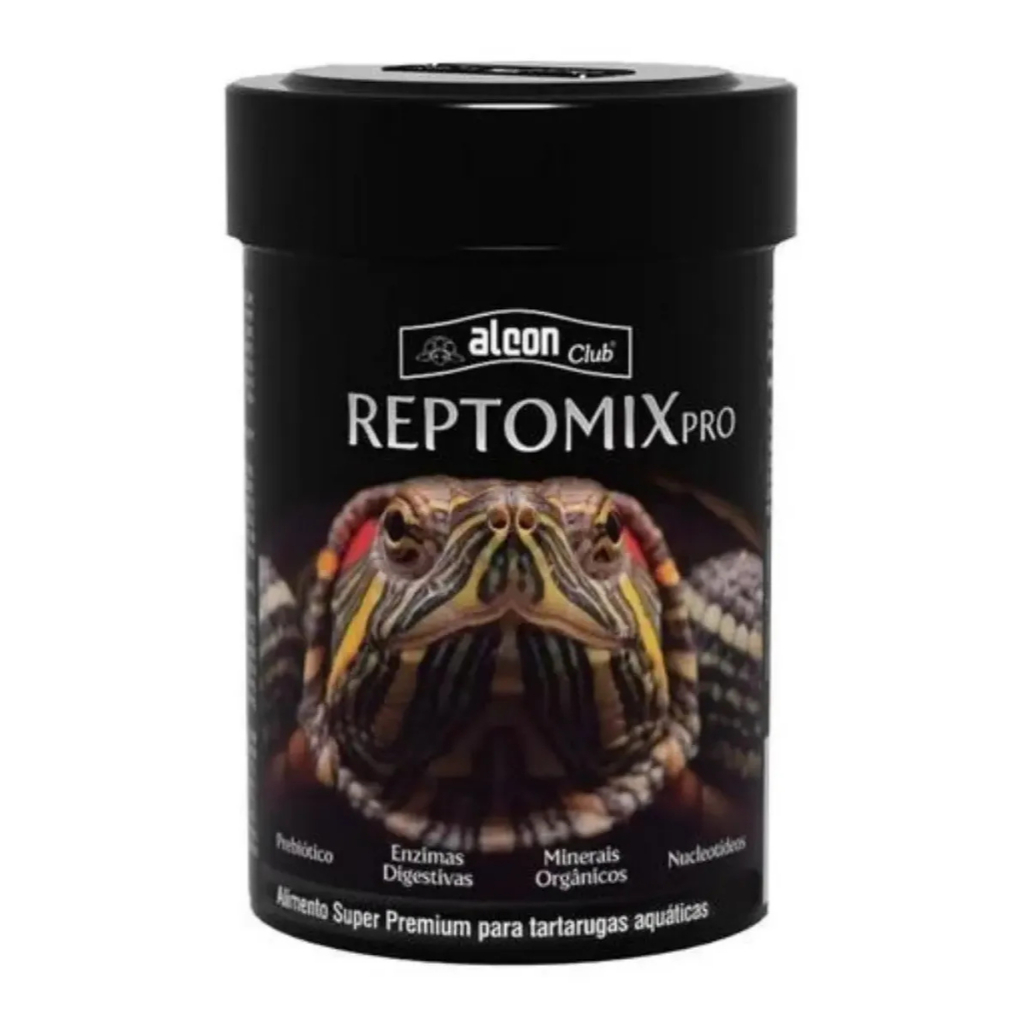 Alimento Completo Flutuante ReptoMix Pro Alcon Club para Tartarugas Aquáticas - 28g