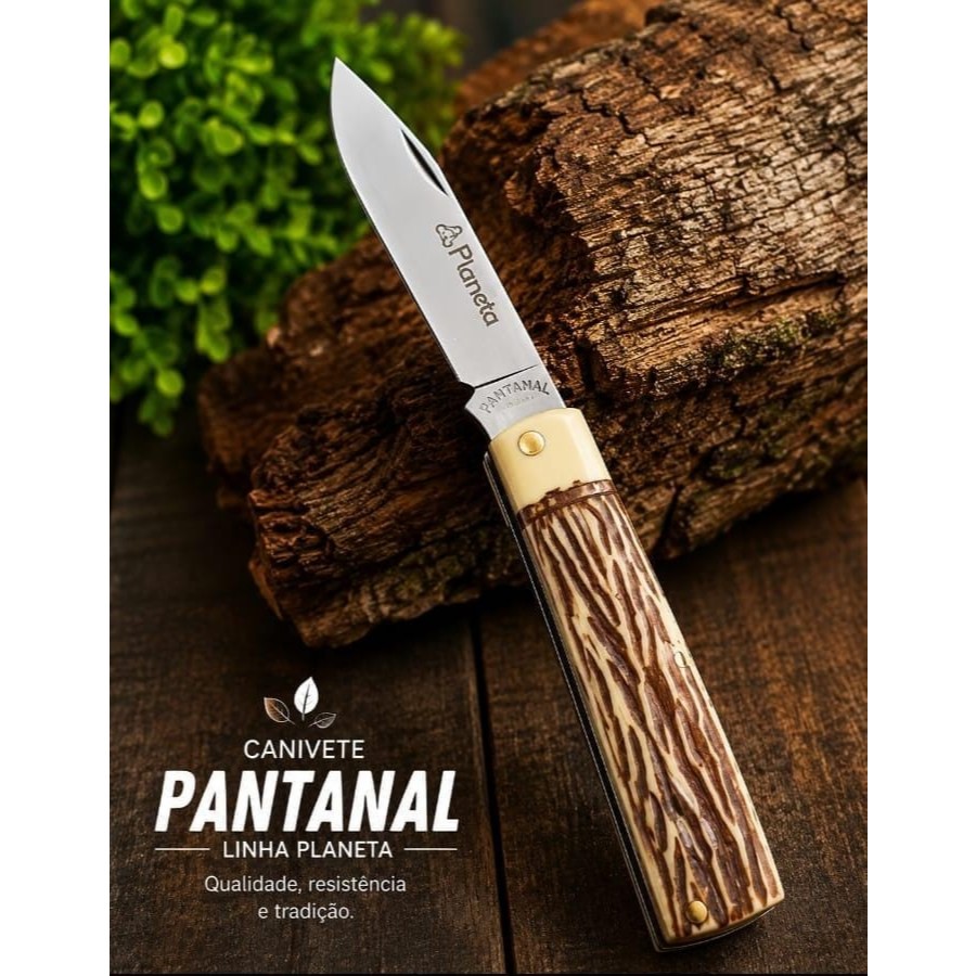 Canivete Linha Pantanal 3 1/2" - Planeta Utilidades 🔪
