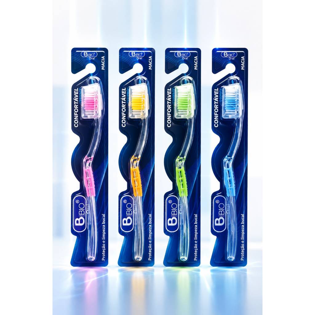Escova Dental Adulto Bio Oral - Cerdas Macias