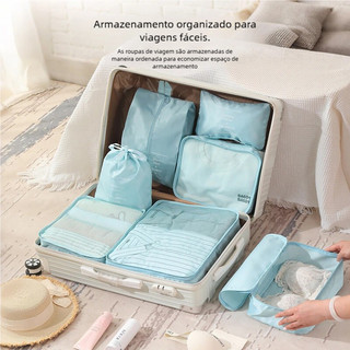 Peças Bolsa Organizadora Completa Para Mala e Viagem