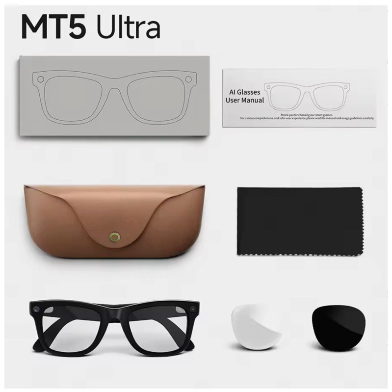 Óculos Inteligente (Smart Glasses) MT5 Ultra com tradução simultânea