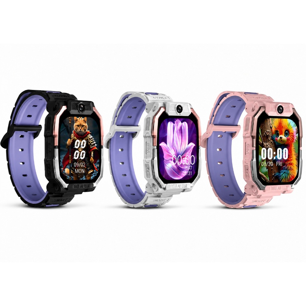 Smartwatch Infantil Howear HW-Z10 5G GPS Integrado Câmera WhatsApp Wi-Fi Play Store Chamada de Vídeo Botão SOS Bluetooth