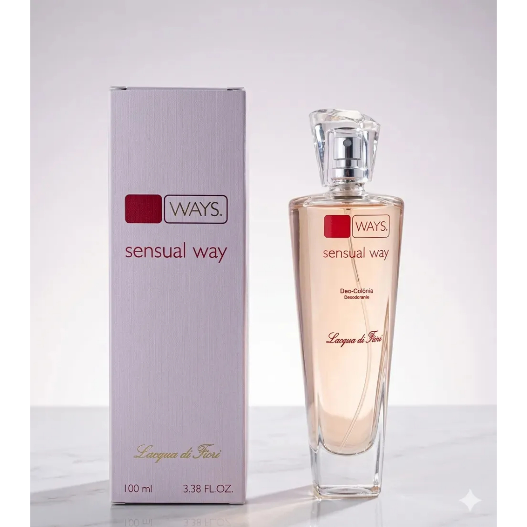 Perfume Sensual Way 100 ml Lacqua Di Fiori Feminino
