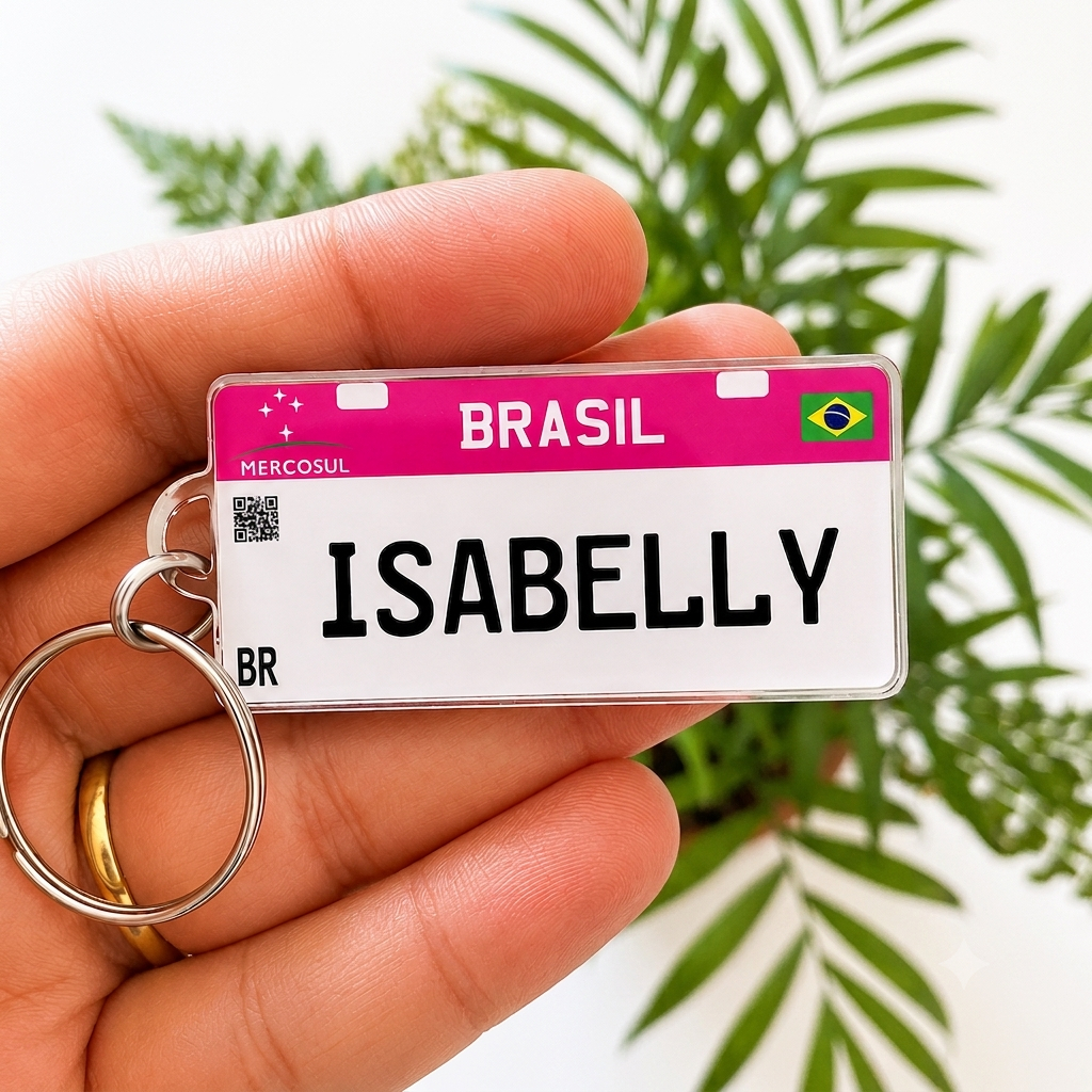Chaveiro Mercosul personalizado