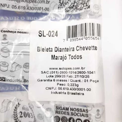 Bieleta Suspensão Dianteira Chevette Marajó Chevy Todos os modelos O PAR SOLOPES