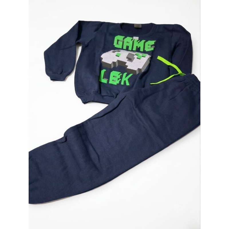Conjunto infantil moletom masculino