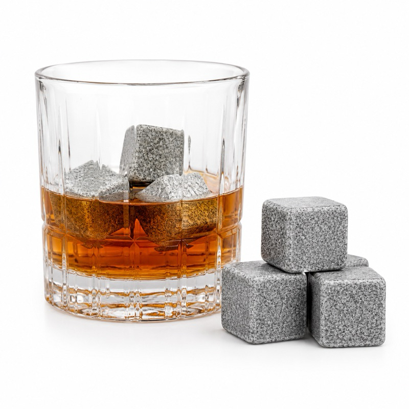 Gelo De Pedra Sabão Ideal Para Drinks E Whisky 1 unidade