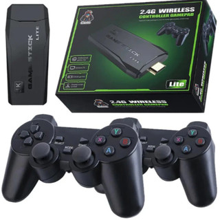 Video Game Retrô Lite Stick 4k, + 20.000 Jogos + 2 Controles