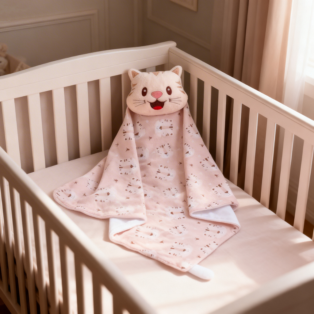Naninha Para Bebe Com Prendedor De Chupeta Algodão Paninho Modelos Bichinhos