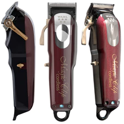 Máquina de Cortar Cabelo Profissional Wahl Magic Clip Cordless Bivolt Sem Fio com Lâmina Fade e 8 Pentes