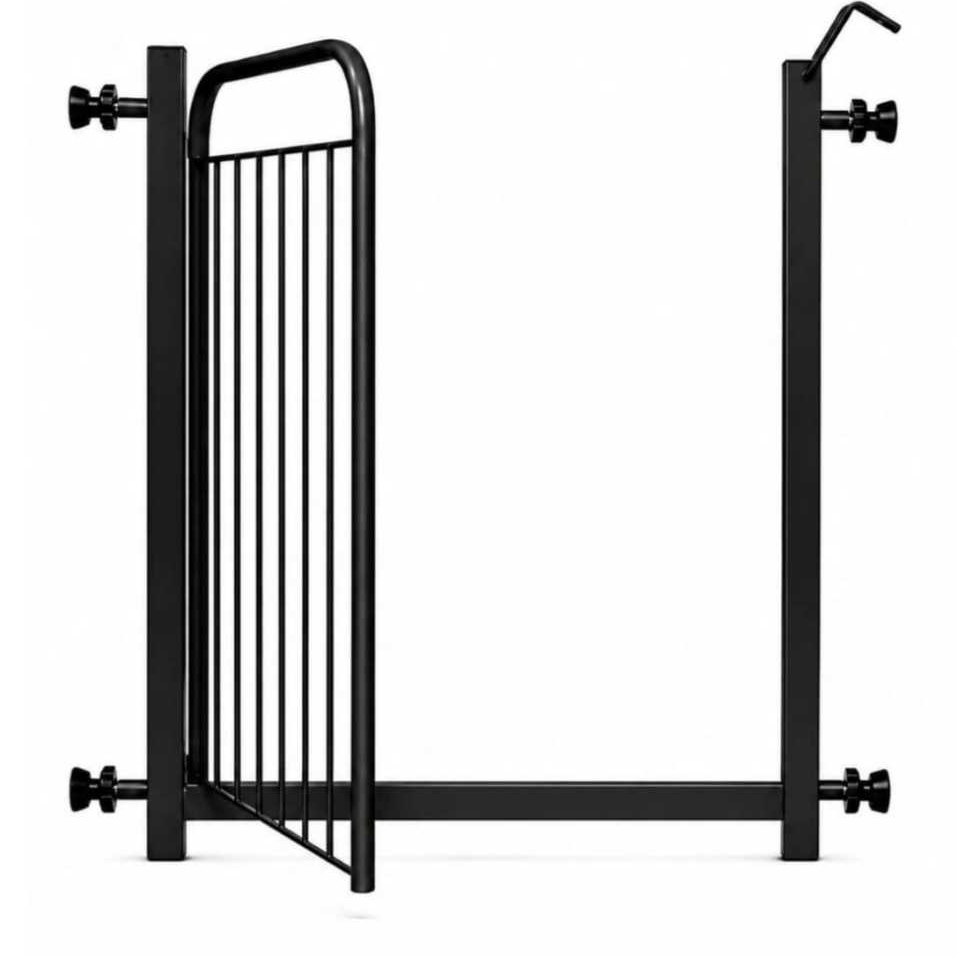 Portão Pet Grade Cachorro (70cm A 143cm) Cercado Proteção de Porta Segurança Crianças