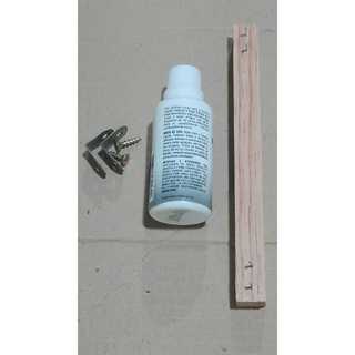 Kit reparo porta tempero em madeira cantoneira parafuso madeirinha transversal ( Anuncio temporário)