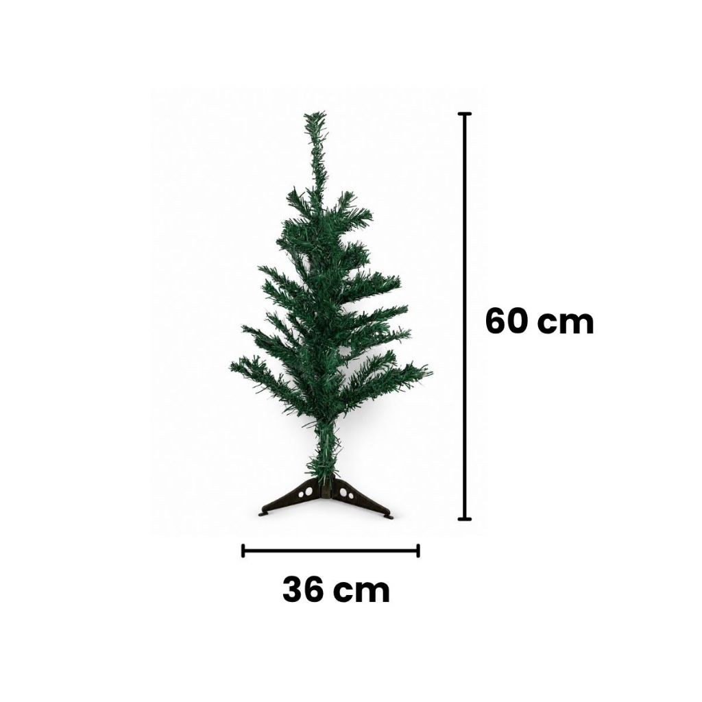 Árvore de Natal Pequena 60 cm Decoração Escritório Apartamento · foto 2