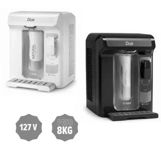 Purificador de Água IBBL Due 127V com Compressor Branco ou Grafite Água Gelada Filtro Natural C+3 pa