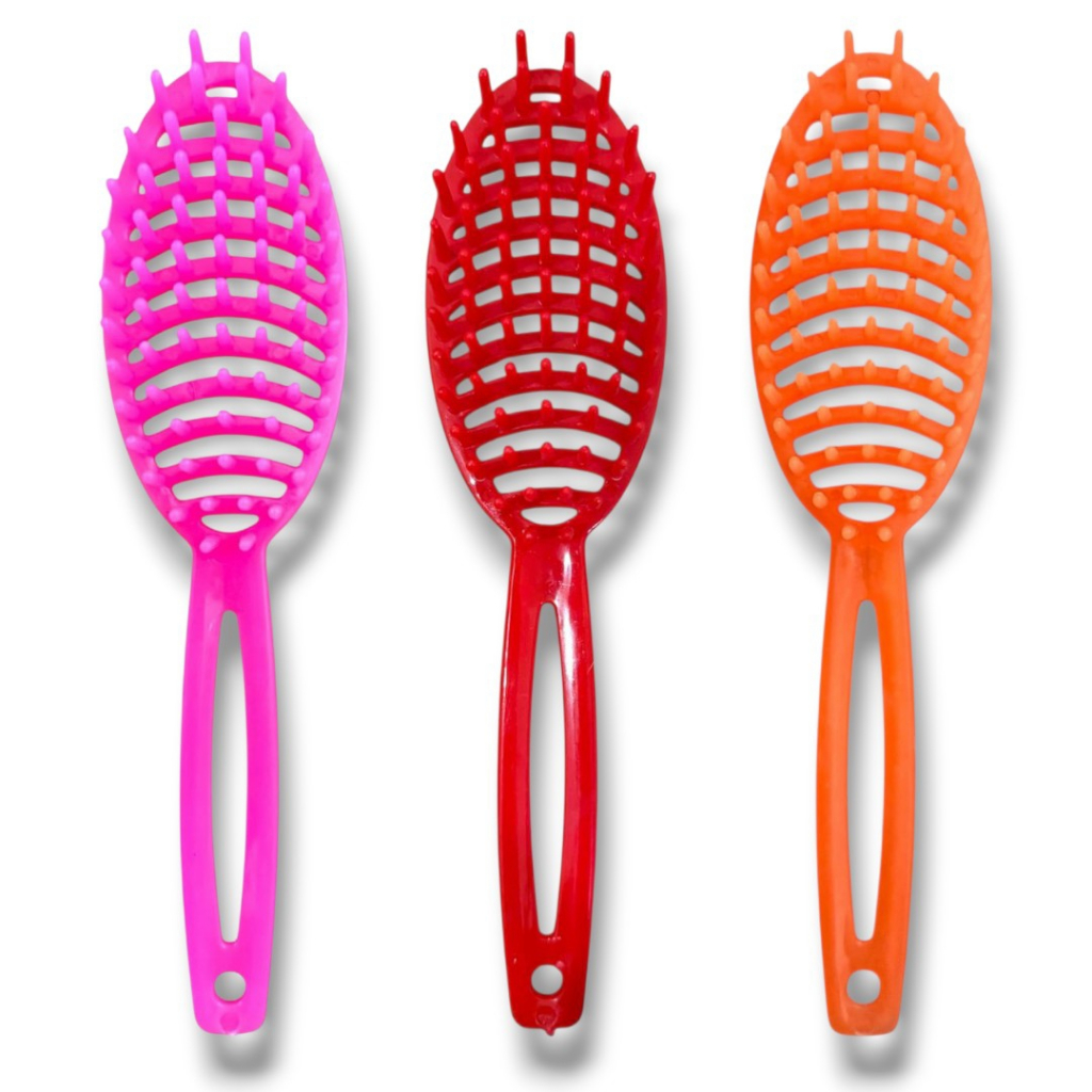 kit 36, 24 ou 12 Pentes Escova Oval para Cabelo – Leve Resistente, Prático Uso Diário Viagem Brindes