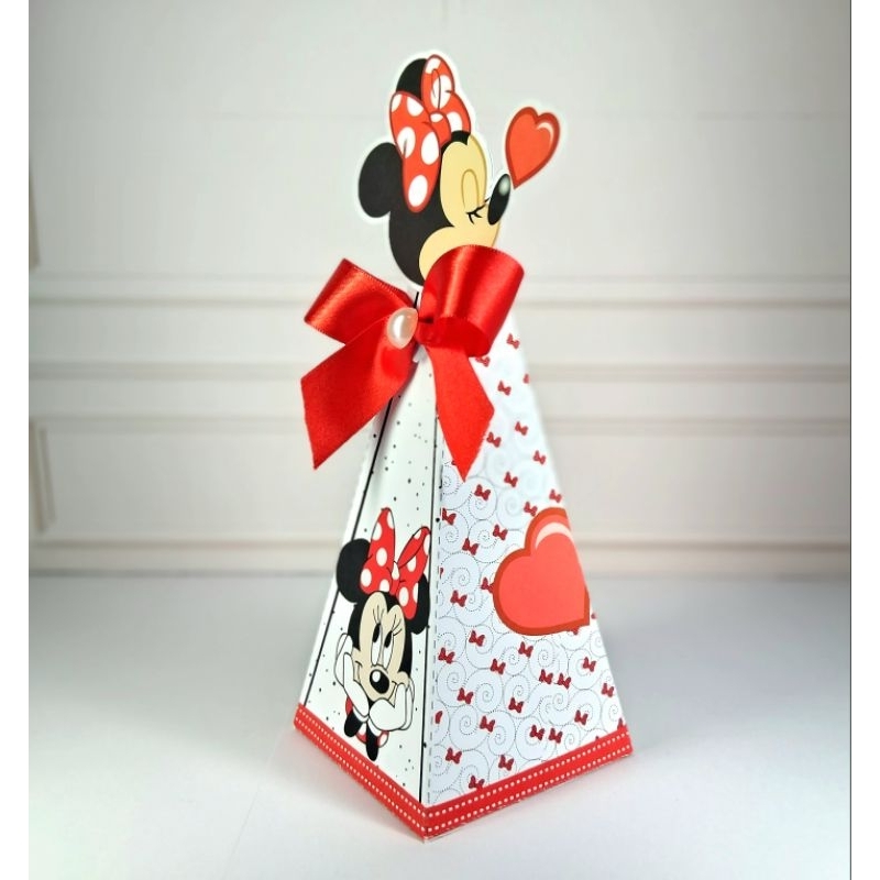 Kit Festa Personalizado - MINNIE - Caixinhas para Lembrancinhas ANIVERSARIO