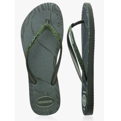 Chinelo Havaianas Slim Glitter Original Chinelos Havaianas Slim Havaianas Tradicional Chinelo havaianas feminino glitter