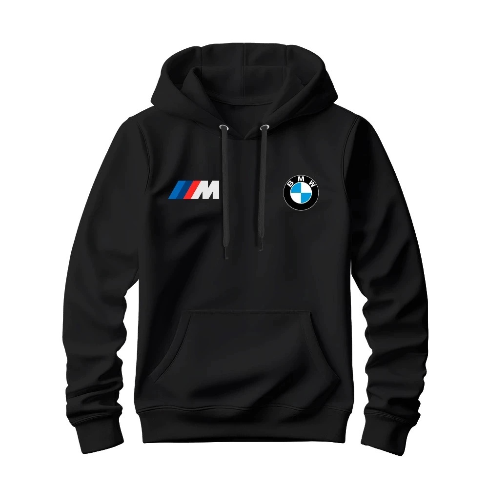 Moletom Canguru Premium Estampado BMW Carro Esportivo Blusa de Frio Confortável Inverno FRIO — imagem 2 de 2