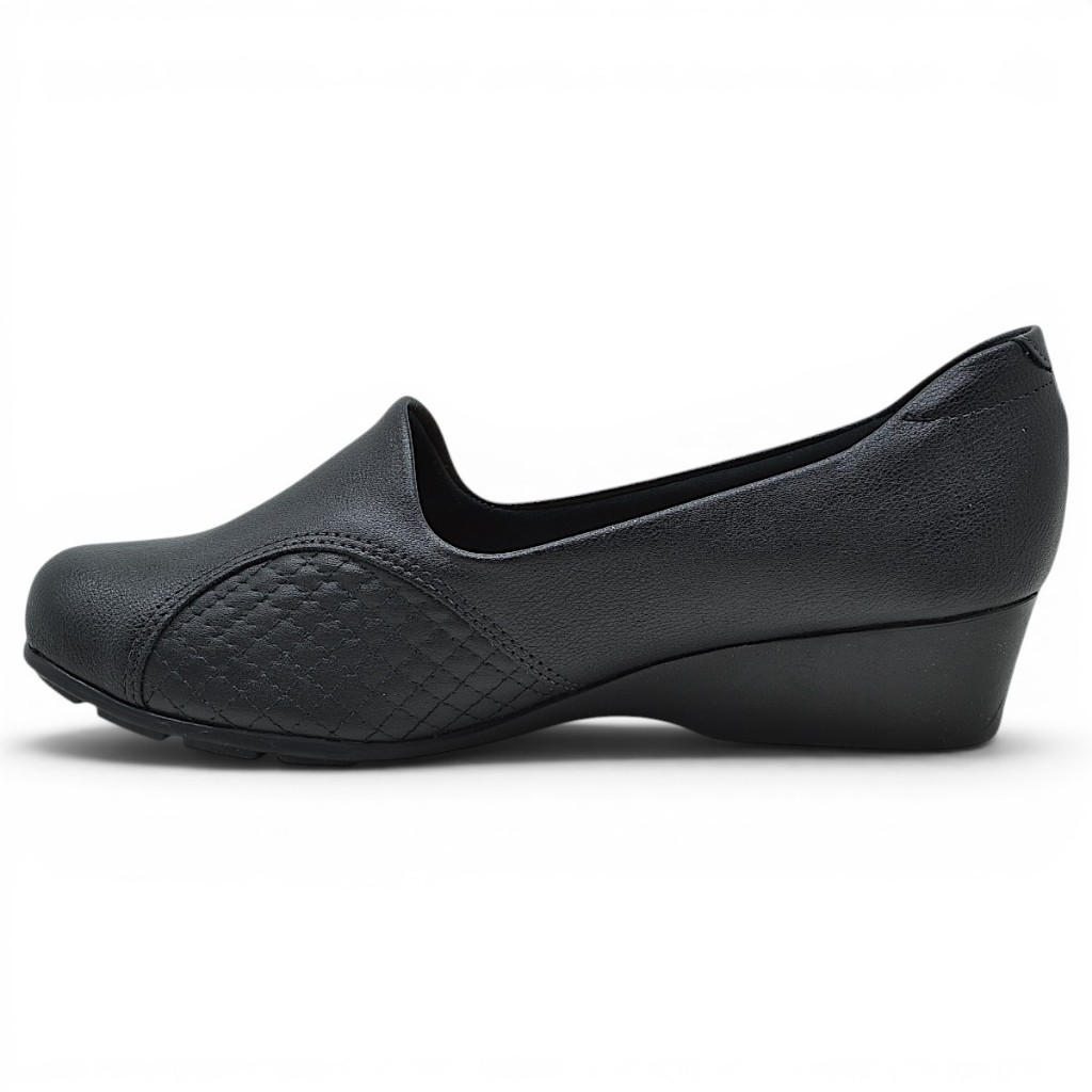 Sapato Feminino Modare Conforto Ortopedico Joanete Anabela Salto Baixo Original — imagem 2 de 2