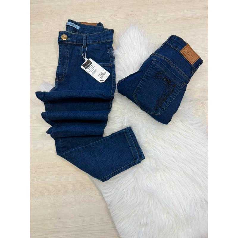 Calça Jeans Feminina Plus Size – Cintura Alta e Modelagem Perfeita 44 ao 54