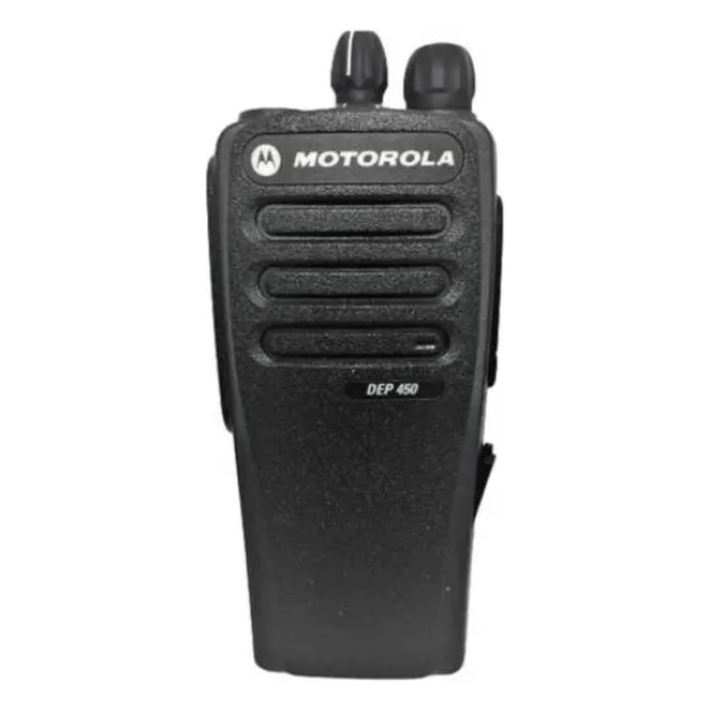 Radio Motorola Mototrbo Dep 450 Vhf Digital Preto 127/220 V 127/220v